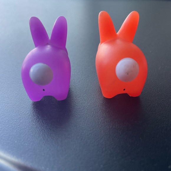 Mini rabbit characters with mustache - Picture 3 of 5